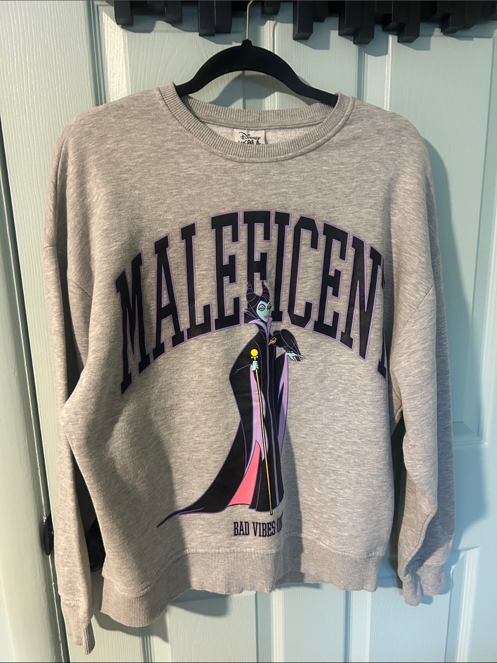 Disney Maleficent Sweatshirt - Light Gray